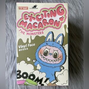 New In Box Pop Mart The Monsters Exciting Macaron Vinyl Face Blind Box Figure